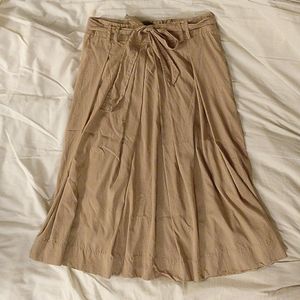 🌈3 for $20🌸 Zara belted paper bag midi skirt